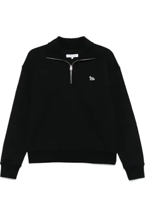 Maison Kitsuné Mujer, Sudaderas, Negro, Talla: S