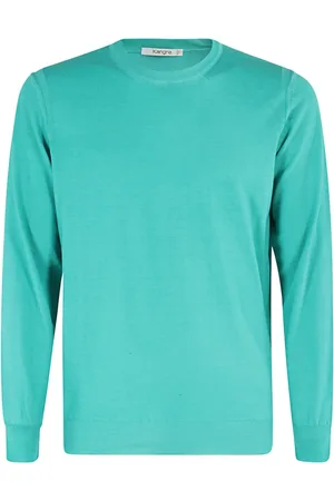KANGRA CASHMERE Hombre, Jerseys, Azul, Talla: L