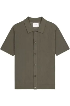 NN.07 Hombre, Camisas, Verde, Talla: M