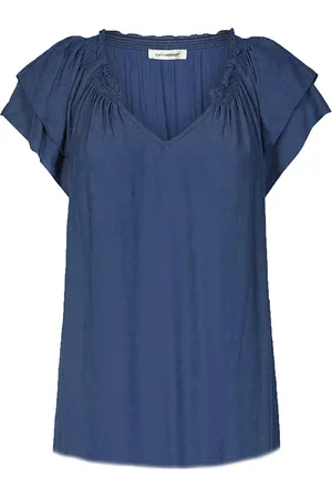 Co`Couture Mujer, Camisetas, Azul, Talla: M