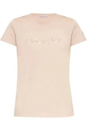 Moncler Mujer, Camisetas, Rosa, Talla: L