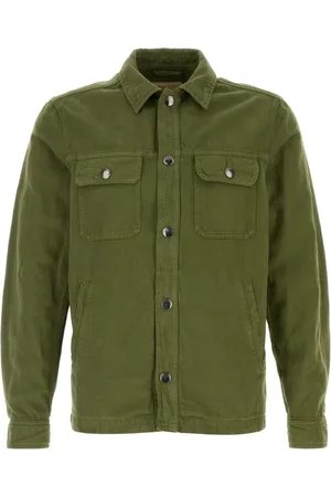 Woolrich Hombre, Camisas, Verde, Talla: XL