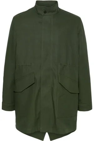 Maison Kitsuné Hombre, Abrigos, Verde, Talla: M