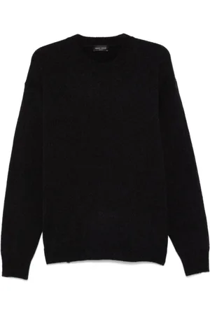 Roberto Collina Hombre, Jerseys, Negro, Talla: S