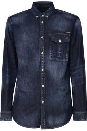 Dsquared2 Hombre, Camisas, Azul, Talla: M
