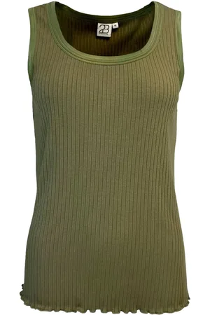 2-Biz Mujer, Camisetas, Verde, Talla: L