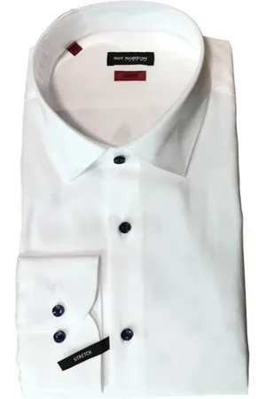 Roy Robson Hombre, Camisas, Azul, Talla: L