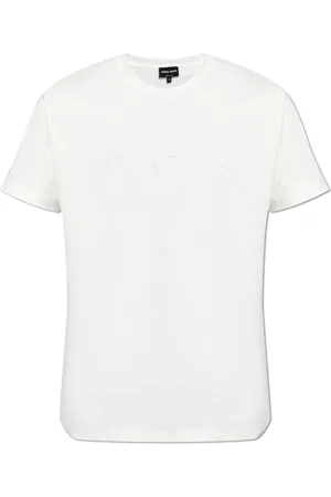 Giorgio Armani Hombre, Camisetas, Blanco, Talla: L