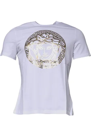 VERSACE Hombre, Camisetas, Blanco, Talla: 3XS