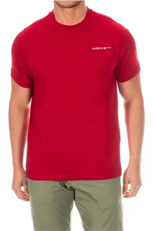 Hackett Hombre, Camisetas, Rojo, Talla: 2XL