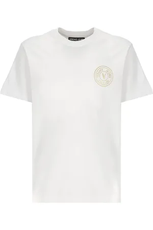 VERSACE Hombre, Camisetas, Blanco, Talla: XL