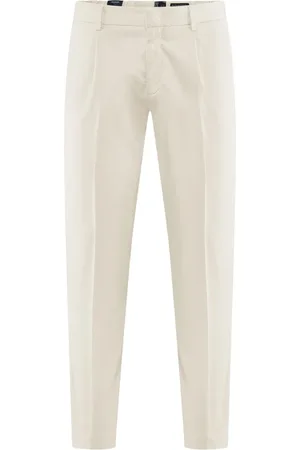 Bomboogie Hombre, Pantalones, Blanco, Talla: W32