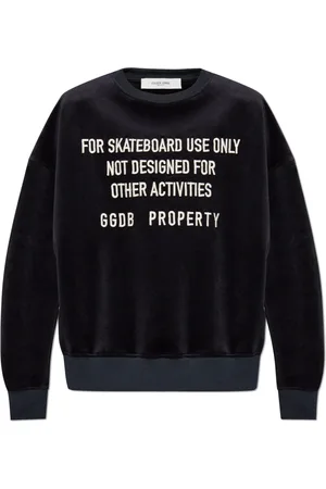 Golden Goose Hombre, Sudaderas, Negro, Talla: L