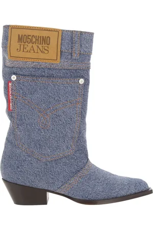 Moschino Mujer, Zapatos, Azul, Talla: 36 EU