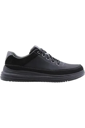Skechers Hombre, Zapatos, Negro, Talla: 42 EU