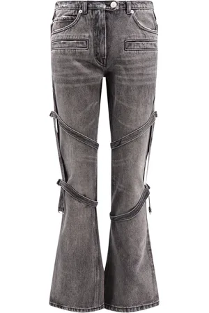 Courrèges Mujer, Vaqueros, Gris, Talla: S