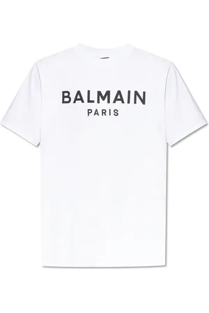 Balmain Hombre, Camisetas, Blanco, Talla: XL