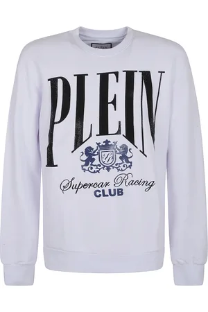 Philipp Plein Hombre, Sudaderas, Blanco, Talla: M