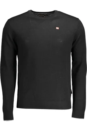 Napapijri Hombre, Jerseys, Negro, Talla: XL