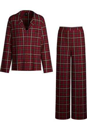 HUGO BOSS Mujer, Pijama, Rojo, Talla: L