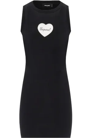 Dsquared2 Mujer, Vestidos, Negro, Talla: M