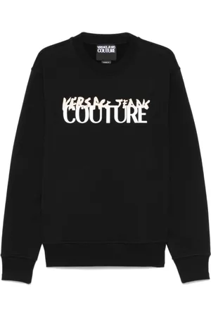 VERSACE Hombre, Sudaderas, Negro, Talla: L