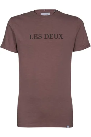 Les Deux Hombre, Camisetas, Púrpura, Talla: XS
