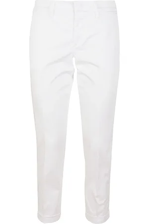 FAY Mujer, Pantalones, Blanco, Talla: W26