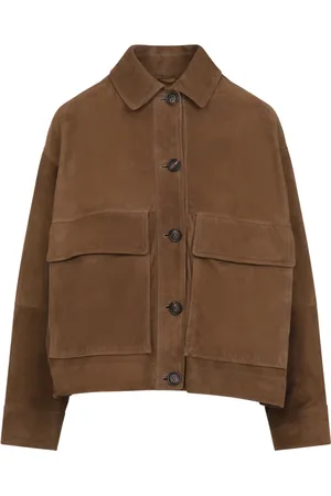 Brunello Cucinelli Mujer, Chaquetas, Marrón, Talla: S
