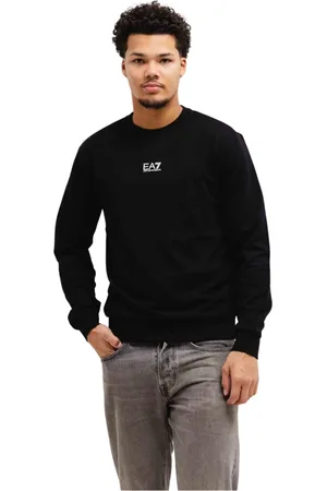 Emporio Armani Hombre, Sudaderas, Negro, Talla: S
