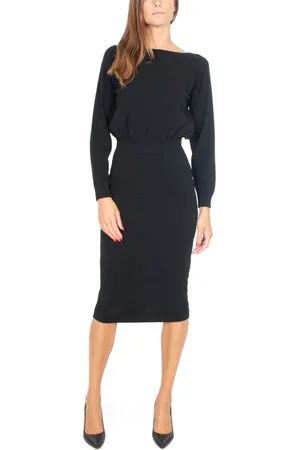 Elisabetta Franchi Mujer, Vestidos, Negro, Talla: S
