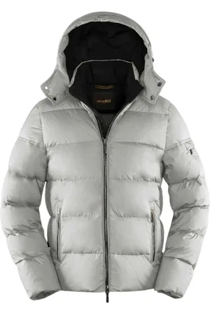 MOORER Hombre, Chaquetas, Blanco, Talla: L