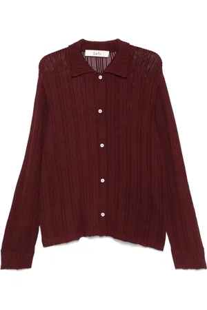 Séfr Hombre, Camisas, Marrón, Talla: M
