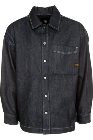 G-Star Hombre, Camisas, Azul, Talla: M