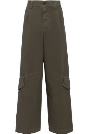 DRIES VAN NOTEN Hombre, Pantalones, Gris, Talla: L