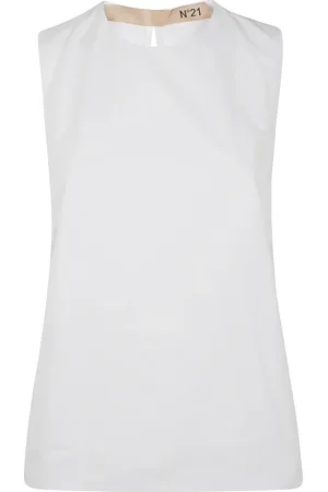 Nº21 Mujer, Camisetas, Blanco, Talla: M