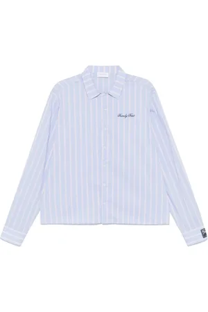 Family First Hombre, Camisas, Azul, Talla: M