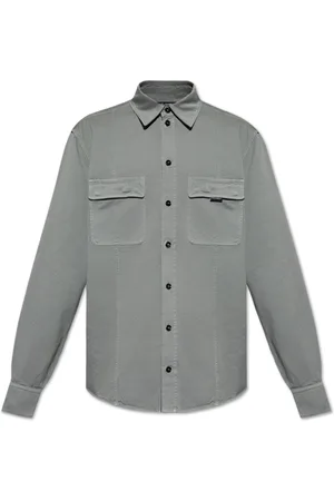 Dolce & Gabbana Hombre, Camisas, Gris, Talla: L