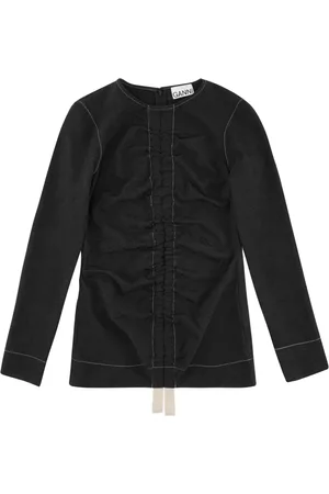 Ganni Mujer, Blusas y Camisas, Negro, Talla: M