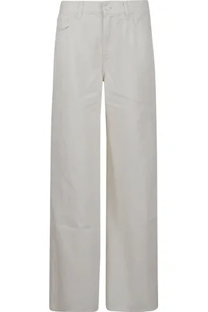 7 for all Mankind Mujer, Pantalones, Blanco, Talla: W30