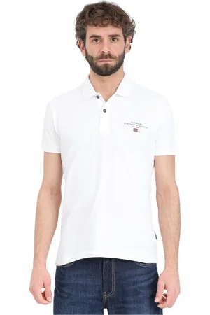 Napapijri Hombre, Camisetas, Blanco, Talla: 2XL