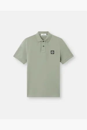 Stone Island Hombre, Camisetas, Verde, Talla: 2XL