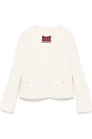 Gucci Mujer, Chaquetas, Blanco, Talla: S