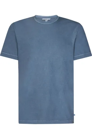 James Perse Hombre, Camisetas, Azul, Talla: L