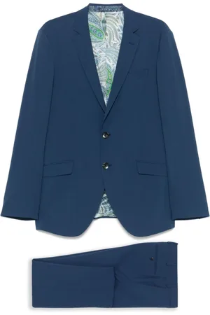 Etro Hombre, Trajes, Azul, Talla: M