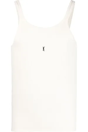 Saint Laurent Hombre, Camisetas, Blanco, Talla: 2XL