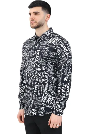VERSACE Hombre, Camisas, Negro, Talla: M