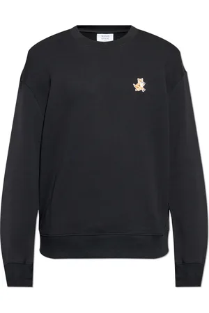 Maison Kitsuné Hombre, Sudaderas, Negro, Talla: S