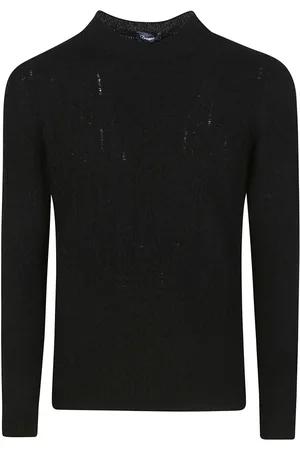 DRUMOHR Hombre, Jerseys, Negro, Talla: L