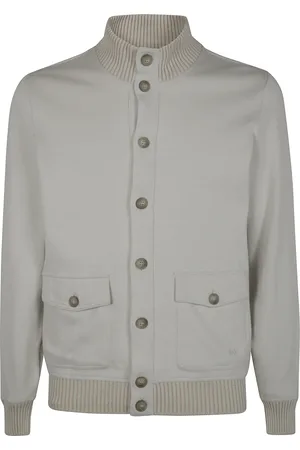 FAY Hombre, Chaquetas, Gris, Talla: XL